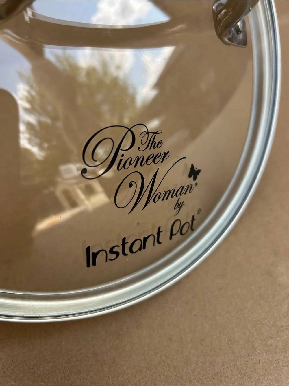 The Pioneer Woman Instant Pot Tampered Replacement Glass Lid 9in Steam 6Qt